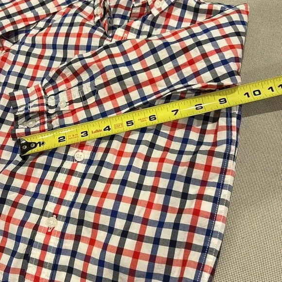 Janie and Jack Checkered Button Down Shirt Toddler Size 2 - Picture 7 of 10